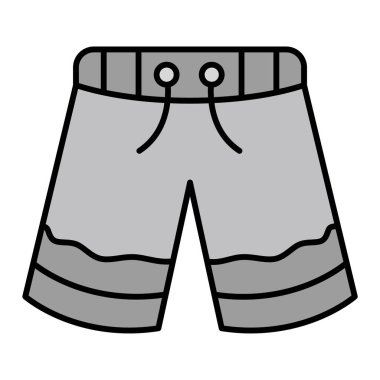 Modern simge vektör illüstrasyonunu kısaltır