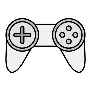 Gamepad modern simge vektör çizimi