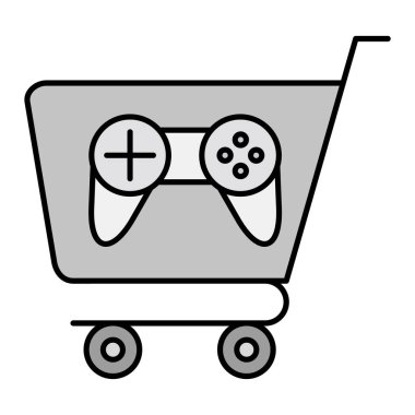 Satın almak. Web simgesi basit illüstrasyon 