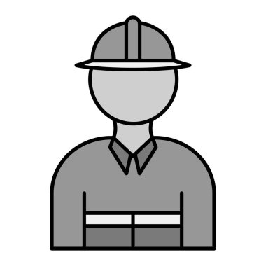 Ateş Savaşçısı vektör sembol çizimi