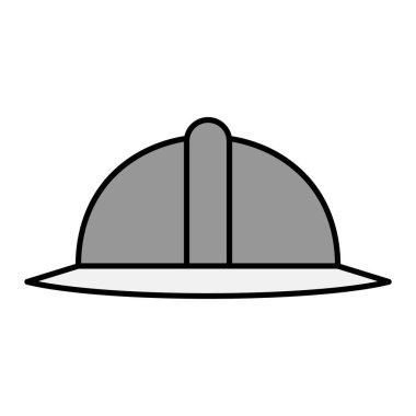 Fire helmet icon vector illustration
