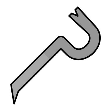 Levye. Web simgesi basit illüstrasyon