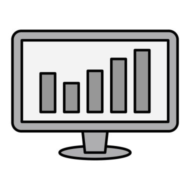 seo modern simgesinin vektör illüstrasyonu