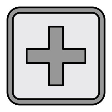 Moda biçimi izole edilmiş arkaplanda çapraz simge