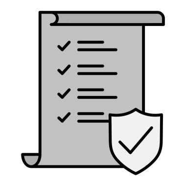 Düzenleyici simge. Web için basit belge vektör simgeleri çizimi 