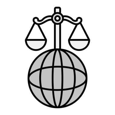  Diplomasi. Web simgesi basit illüstrasyon 