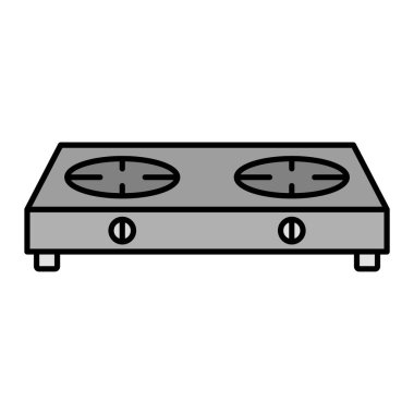 soba simgesi vektör illüstrasyonu 