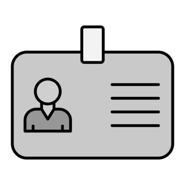 Üyelik modern simge vektör illüstrasyonu