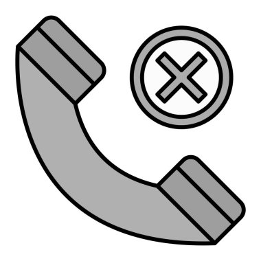 Reddedilmiş modern simge vektör illüstrasyonunu ara