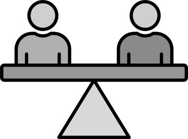 İş. Web simgesi basit illüstrasyon