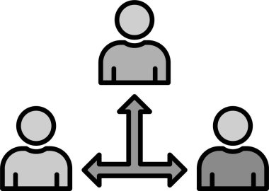 kullanıcı. Web simgesi basit illüstrasyon