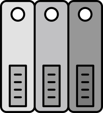 Dosya. Web simgesi basit illüstrasyon