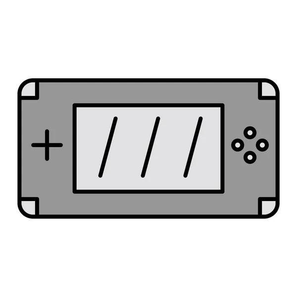 Icône Console Jeu Illustration Vectorielle — Image vectorielle