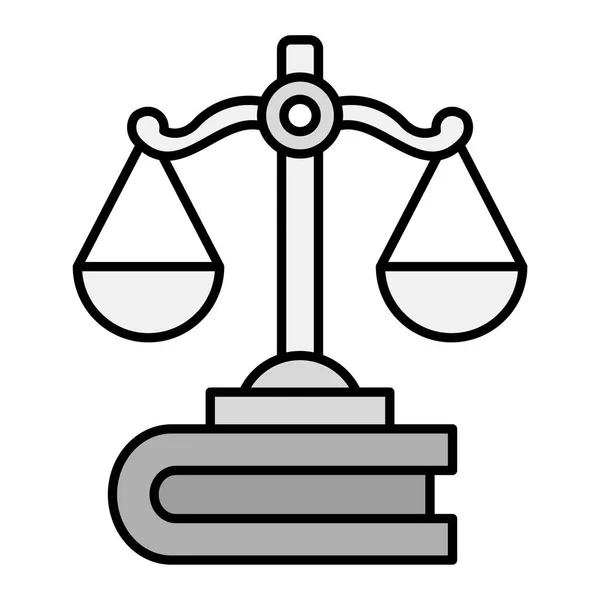 Law Justice Concept Vector Illustration — стоковый вектор