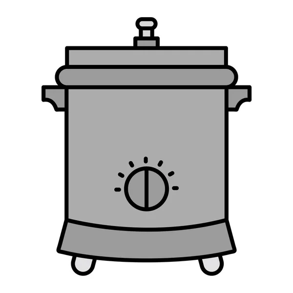 Deep Fryer Vector Illustration — Image vectorielle