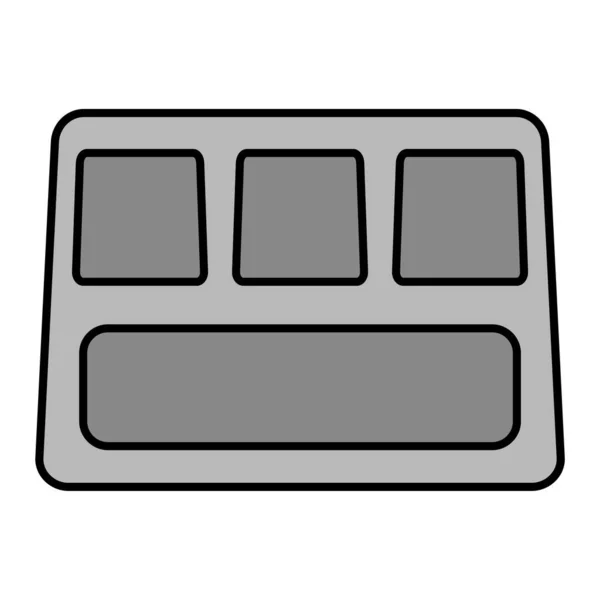 Обслуговування Іконок Посуду Векторний Дизайн Ілюстрації — стоковий вектор