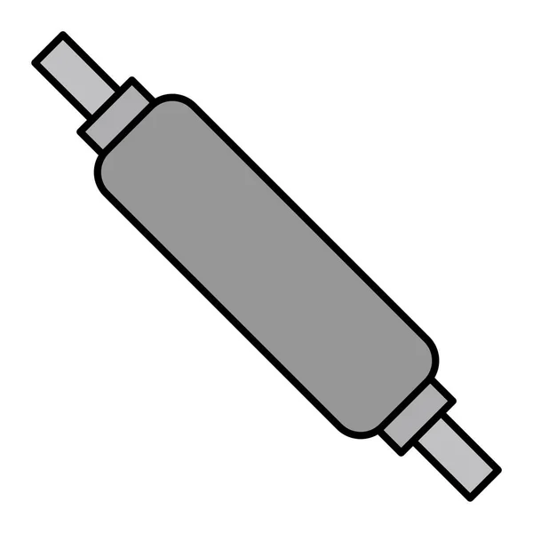 Illustration Vectorielle Icône Moderne Rolling Pins — Image vectorielle