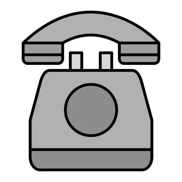 Telephone Modern Icon Vector Illustration — Stok Vektör