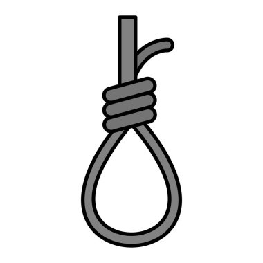 El çizimi bir halat karikatürü.