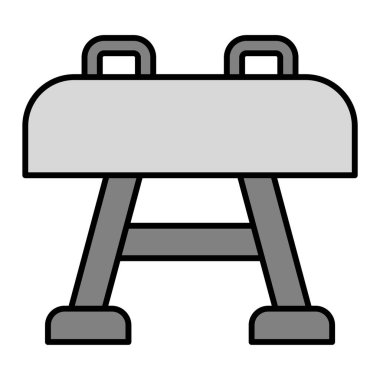 Okul başkanlığı ikonu. Web tasarımı için kaykay vektör simgelerinin özet çizimi