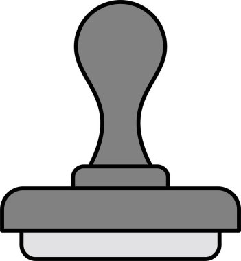 Tek bir oyun simgesinin vektör illüstrasyonu