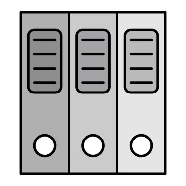 Ofis dizinleri simgesi. vektör illüstrasyonu
