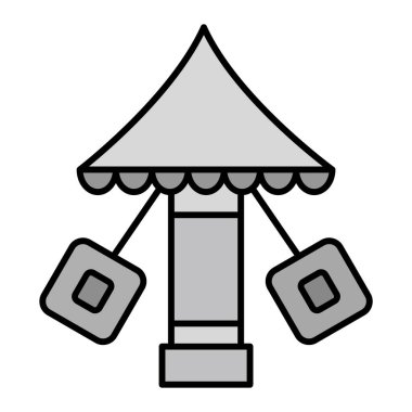 Sirk simgesinin vektör çizimi