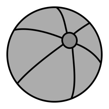 Çizgi film güneşinin vektör çizimi