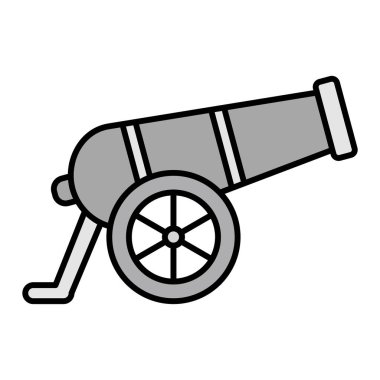 Top simgesi. Web için basit savaş vektör simgeleri çizimi