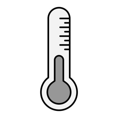 Termometre modern ikon vektör çizimi