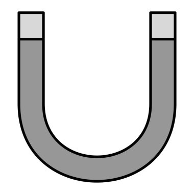 mıknatıs modern simge vektör çizimi