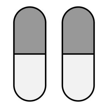 haplar modern simge vektör illüstrasyonu