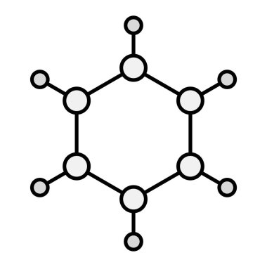 Polimer modern ikon vektör çizimi