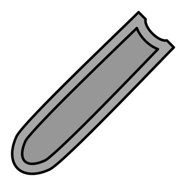 Scoopula modern ikon vektör illüstrasyonu