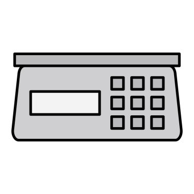 Laboratuvar Ölçeklendirmesi modern simge vektör illüstrasyonu