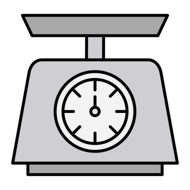 ağırlık ölçekli vektör illüstrasyonu 