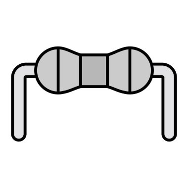 Direniş. Web simgesi basit illüstrasyon