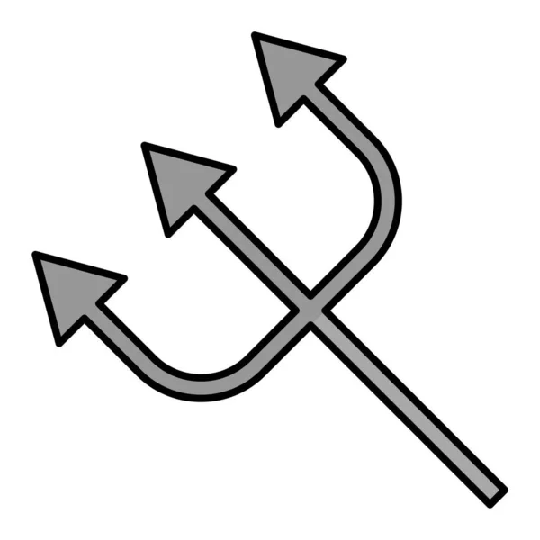 Pfeil Symbol Vektor Abbildung — Stockvektor