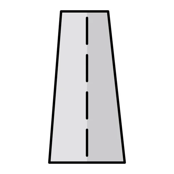 Pictogram Verkeersbord Vectorillustratie — Stockvector