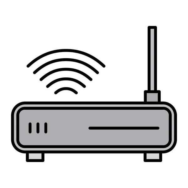 Router Icon Vector Illustration — Stock Vector