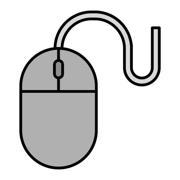 Icon Der Computermaus Vektorillustration — Stockvektor