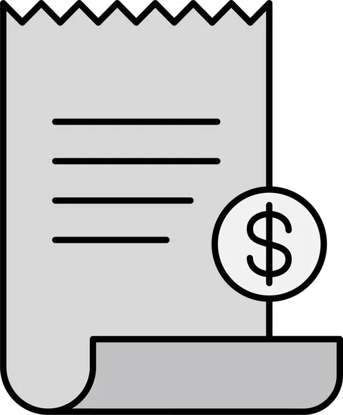 Dinero Icono Web Ilustración Simple — Archivo Imágenes Vectoriales