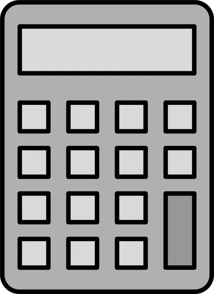 Калькулятор Иконка Сайта — стоковый вектор