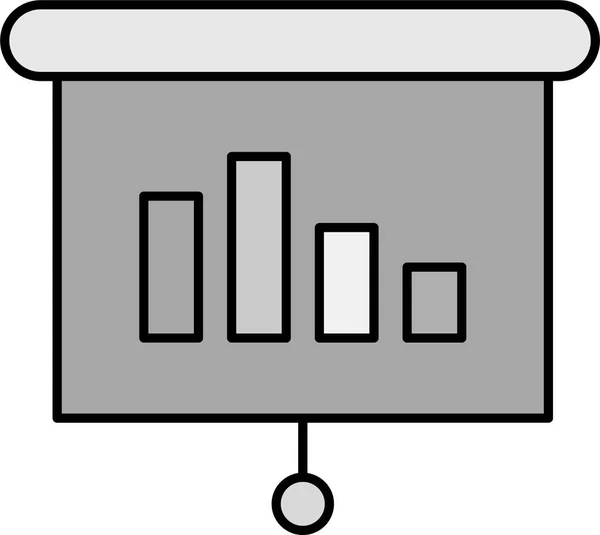 Business Presentation Simple Illustration — Stock Vector
