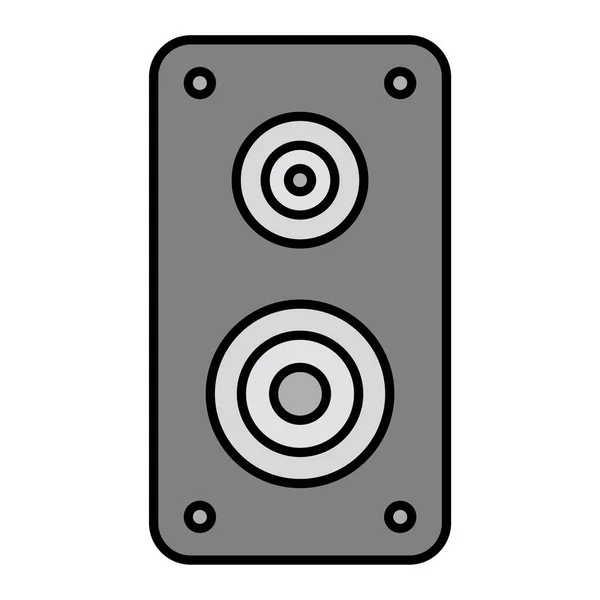 Icono Del Altavoz Ilustración Simple Iconos Vectoriales Dispositivos Sonido Para — Vector de stock