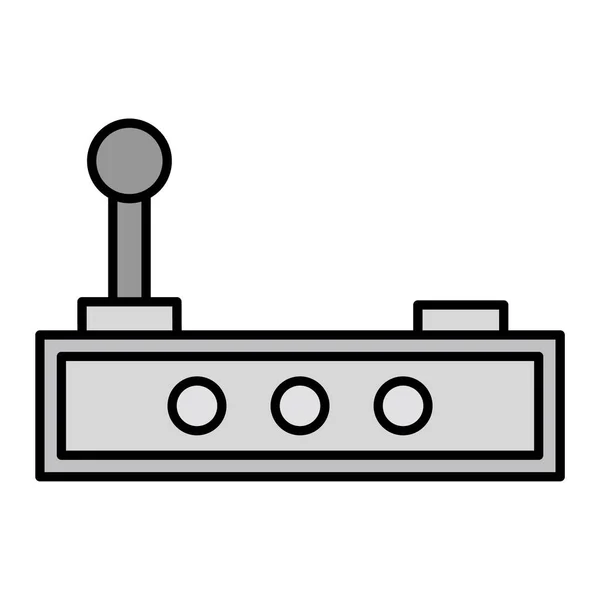 Joystick Simgesi Vektör Illüstrasyonu — Stok Vektör