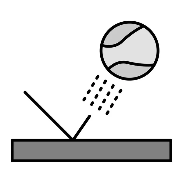 Rebound Vector Icon Illustration — Image vectorielle