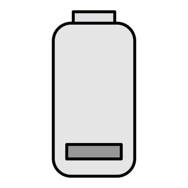 pil simgesi. Ağ için bira vektör simgelerinin basit illüstrasyonu