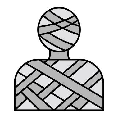 Anne simgesi, ana hatlı vektör çizimi