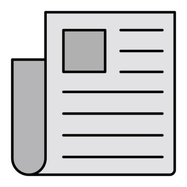 Yayınlama. Web simgesi basit illüstrasyon 